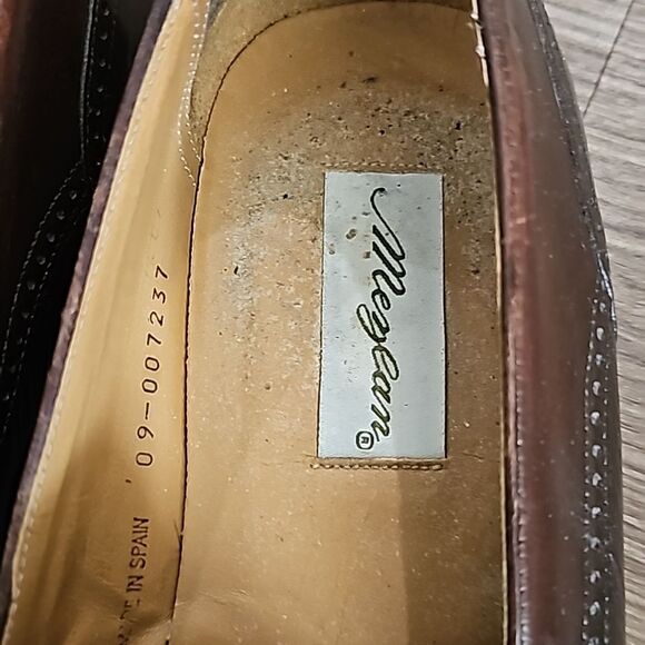 MEZLAN MADE IN SPAIN HAVANA MEN'S SHOES SIZE 12 - Picture 3 of 7